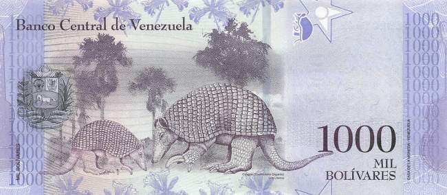 1000 Bolivares 2017